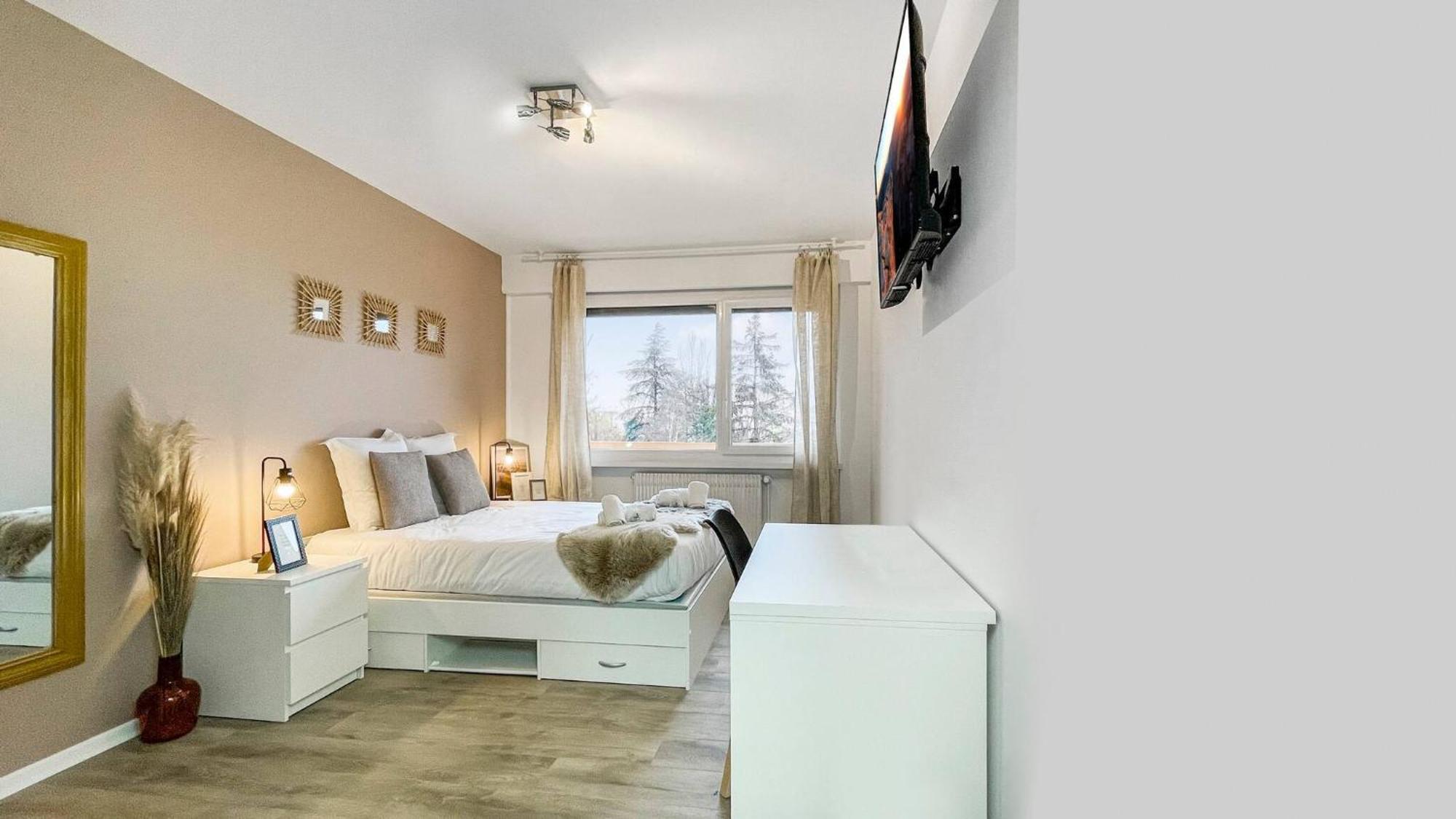 Homey La Coloc Mugi - Colocation Haut De Gamme - Chambres Privees - Balcon - Wifi Et Netflix - Proche Transports Commun 安纳马斯 外观 照片