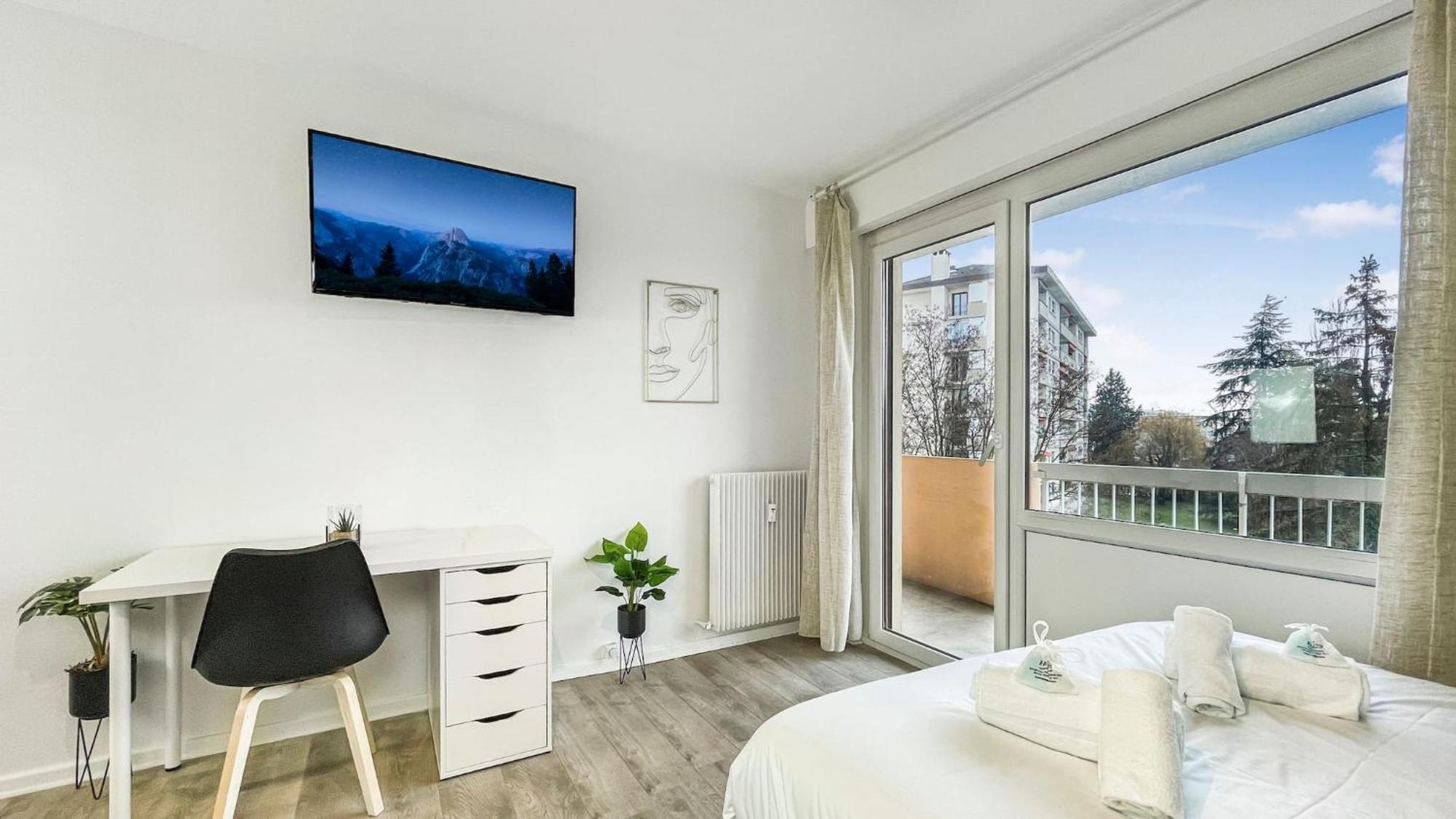 Homey La Coloc Mugi - Colocation Haut De Gamme - Chambres Privees - Balcon - Wifi Et Netflix - Proche Transports Commun 安纳马斯 外观 照片